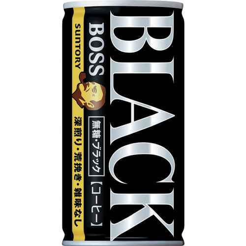 Suntory Boss Black Coffee Sugar Free 185ml