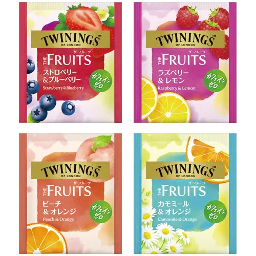 Twinings Fruits Tea 4 Flavour Selection 14P - pack view 2