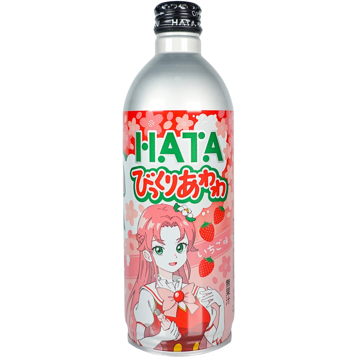 Hata Bikkuri Awa Strawberry Flavor Ramene Drink 500ml