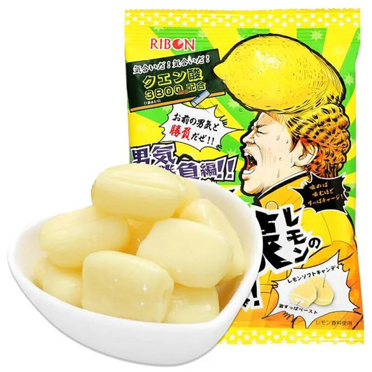 Ribon Super Sour Lemon Candy 60g