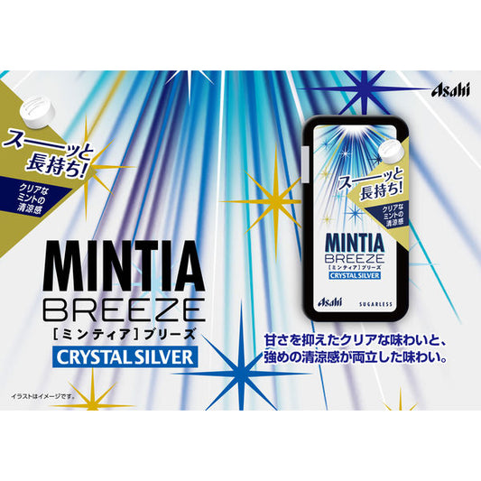 Asahi Mintia Breeze Crystal Silver Mint Candy 22g