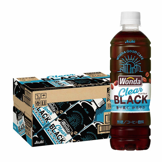 Asahi Wonda Good Cafe Clear Black Coffee 500ml