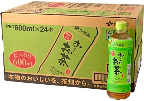 Itoen Oi Ocha Unsweetened Green Tea 600ml