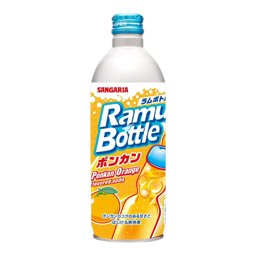 Sangaria Ponkan Orange Soda Ramune - Seasonal Limited 500ml