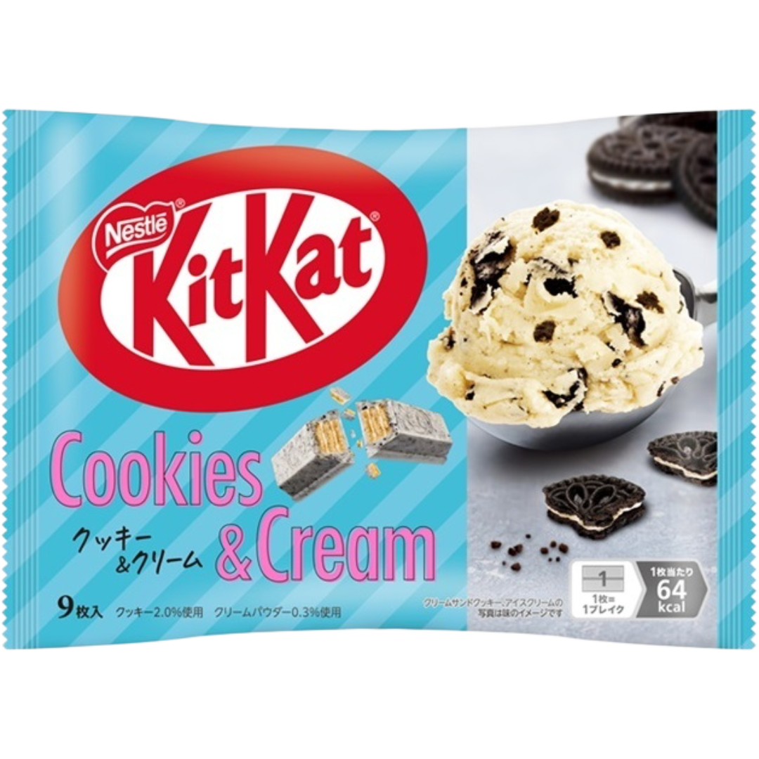 Nestle KitKat Cookies & Cream Wafer 9pcs