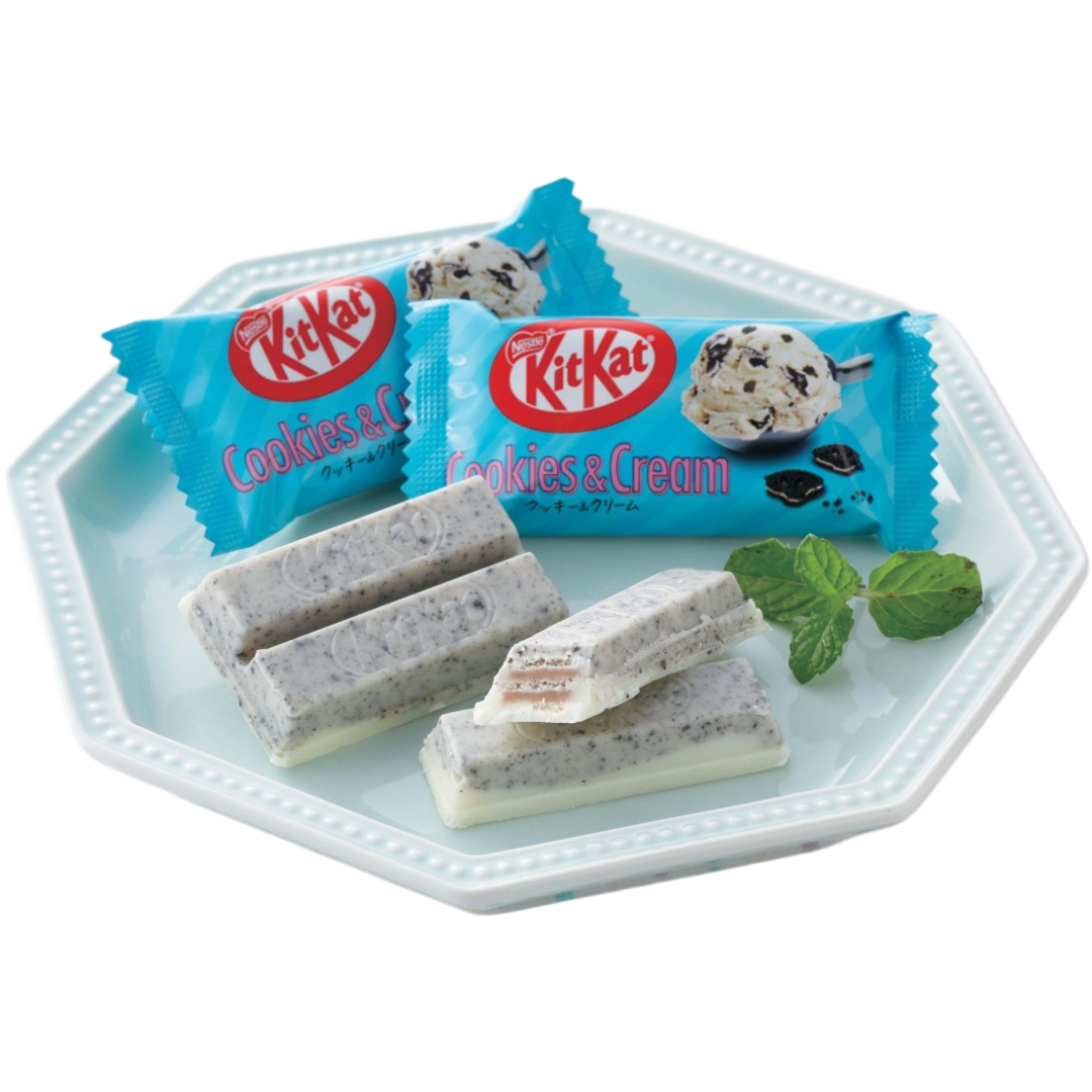 Nestle KitKat Cookies & Cream Wafer 9pcs - pack view 2