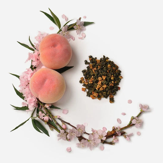 Mitsui Norin Yuuka Chakan White Peach & Rose Oolong Tea Bags 20g (10 Packs)