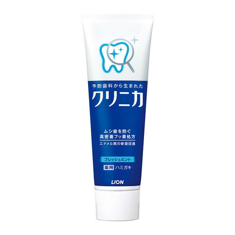 Lion Clinica Fresh Mint Toothpaste 130g – Japanese Enzyme Fluoride Toothpaste