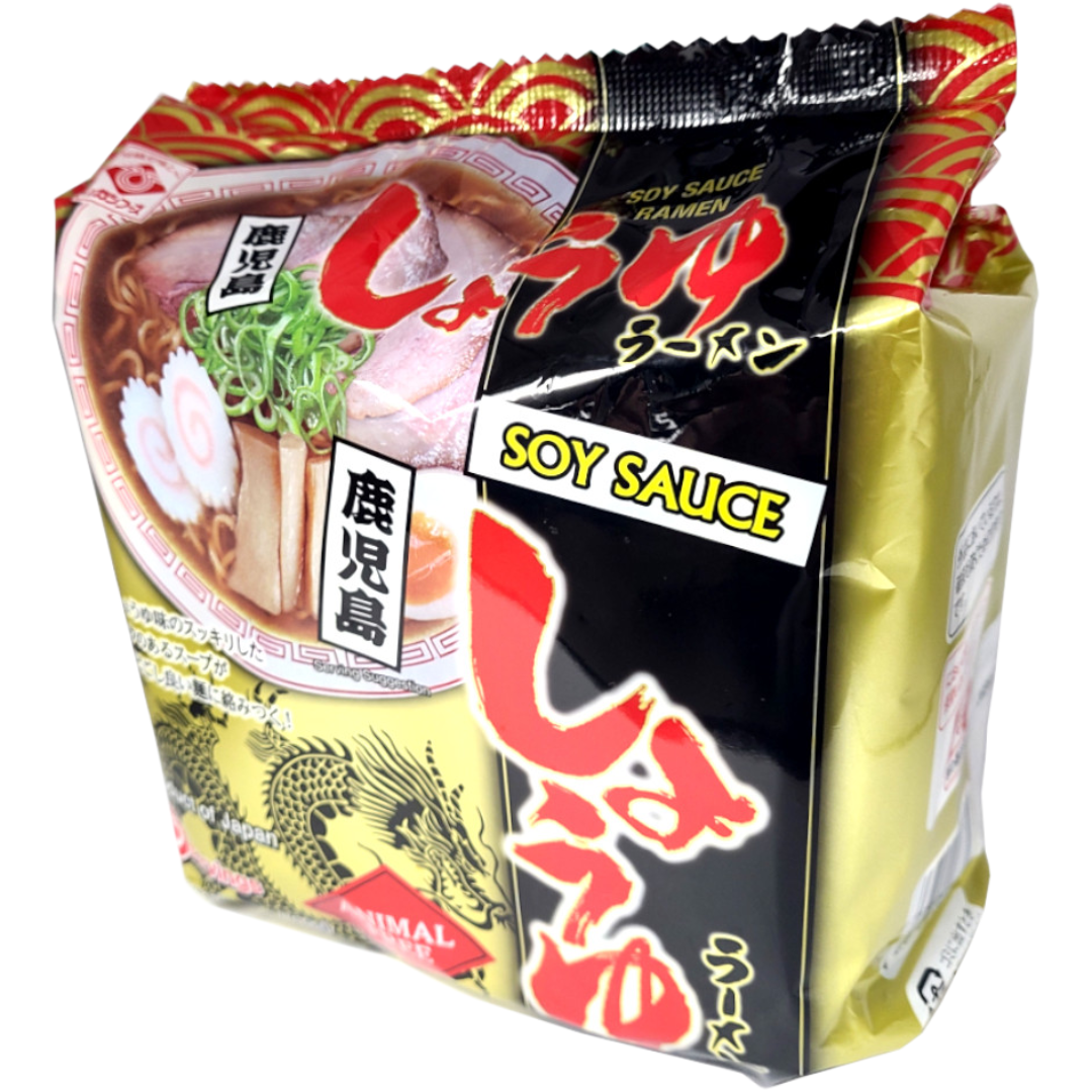 Higashimaru Shoyu Soy Sauce Kagoshima Ramen 5 Servings 385g