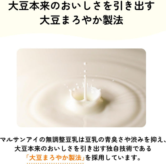 Marusan Everyday Delicious Unsweetened Soy Milk 1L