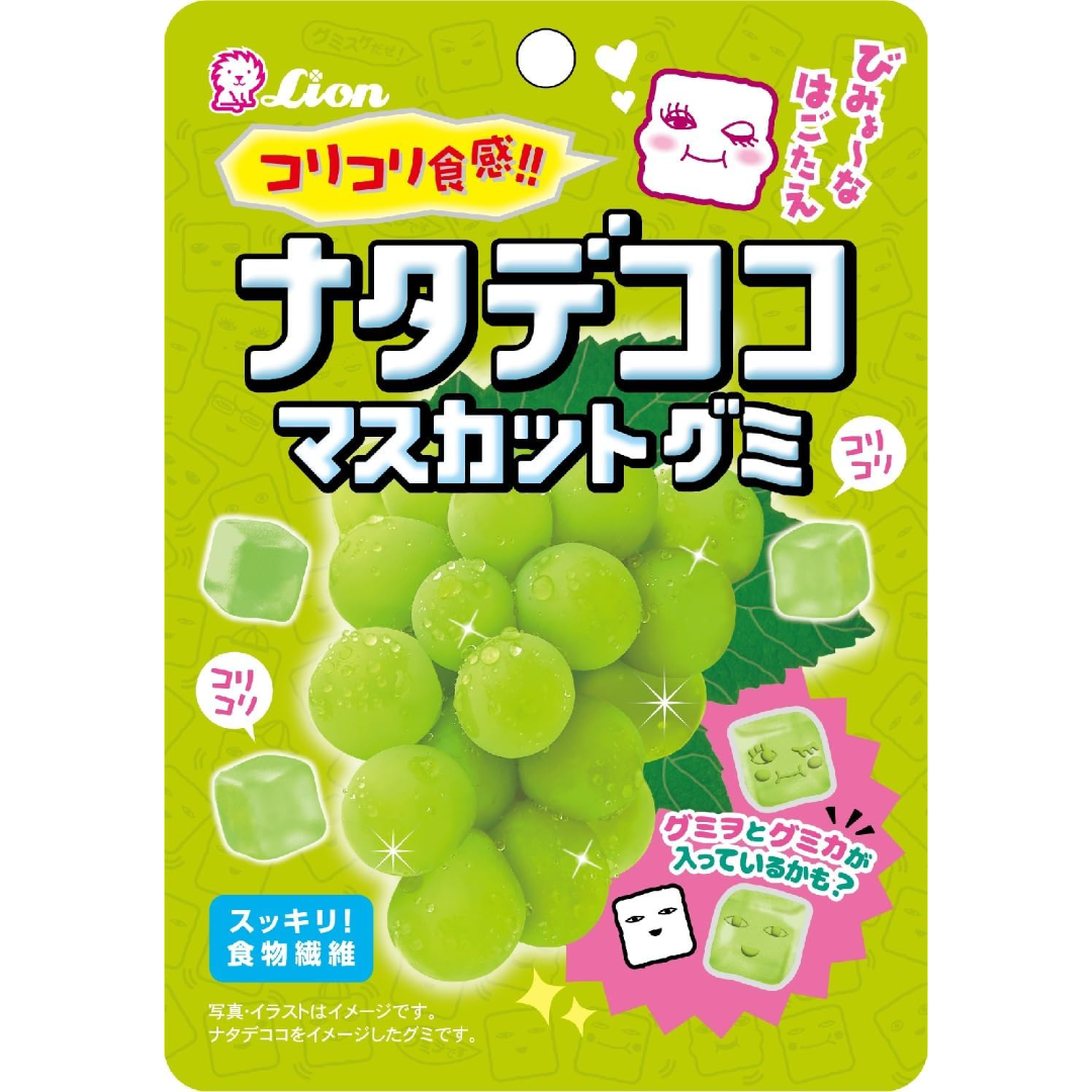 Lion Nata De Coco Muscat Gummy 40g