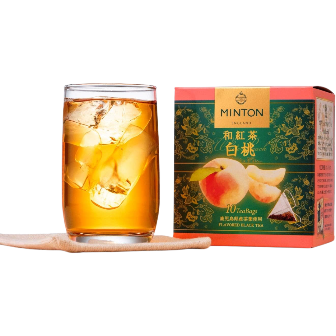 Minton White Peach Black Tea Bags 10P - pack view 2
