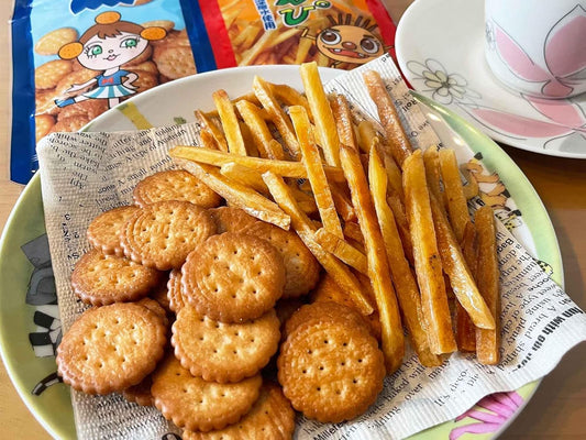 Nomura Irimame Mire Biscuit & Sweet Potato Sticks Mix 100g