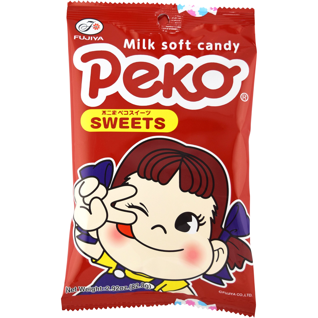 Fujiya Peko Sweets Milk Soft Candy 82.8g