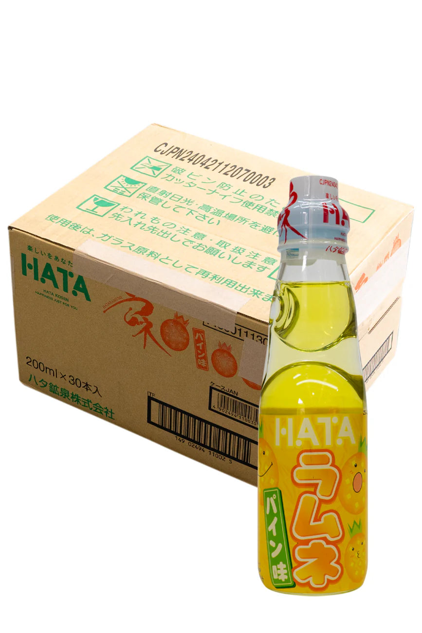 Hata Ramune Drink Pineapple 200ml