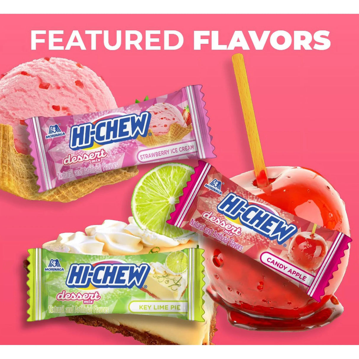 Morinaga Hi-Chew Dessert Mix Chewy Candy 68g