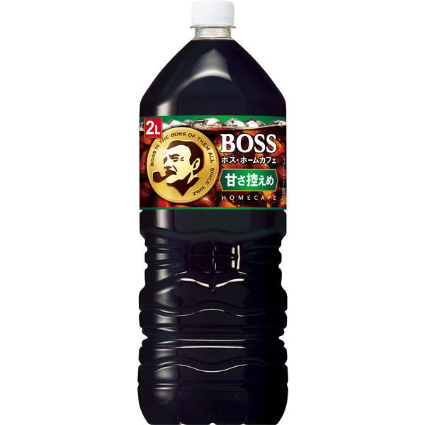Suntory BOSS Home Cafe Lightly Sweetened Coffee 2L