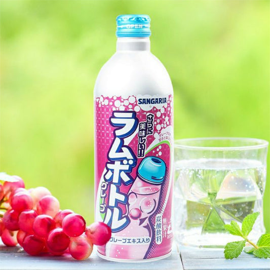 Sangaria Grape Soda Ramune 500ml