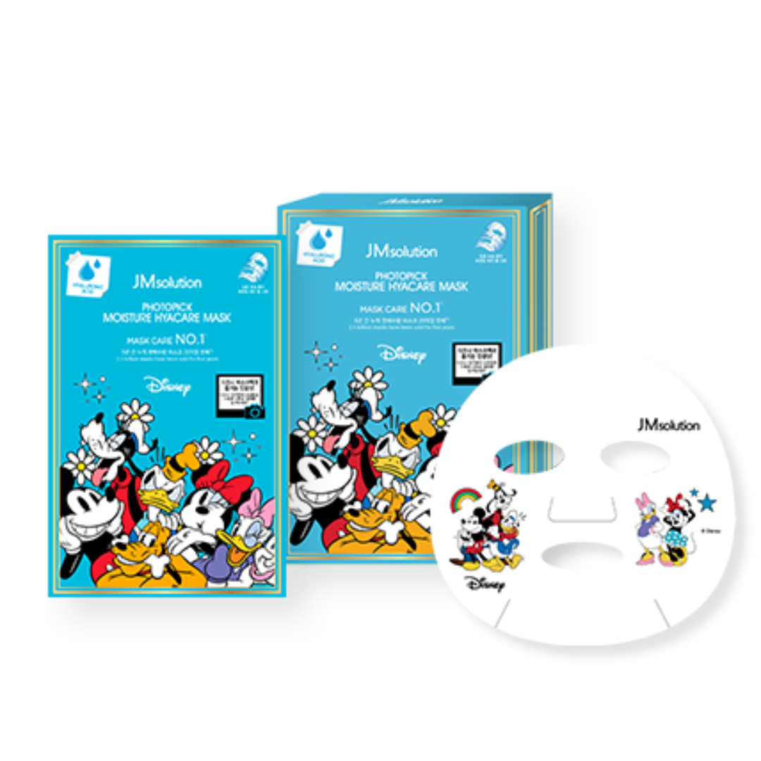 JMsolution Disney Photopick Moisture Hyacare Mask 5pcs