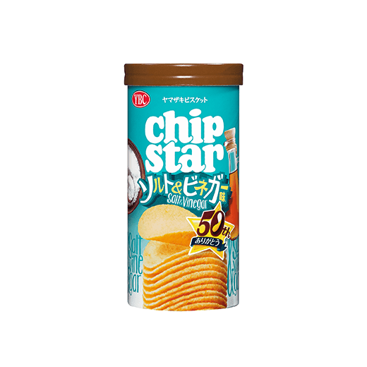 Chip Star S Salt & Vinegar Potato Chips 45g