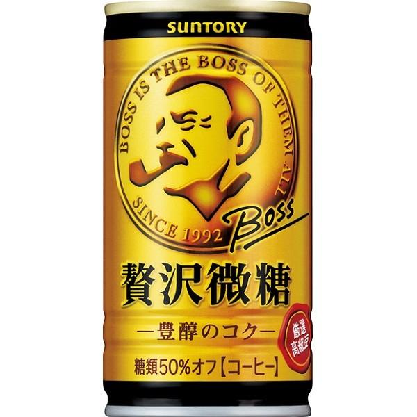 Suntory Boss Less Sugar Coffee 185ml