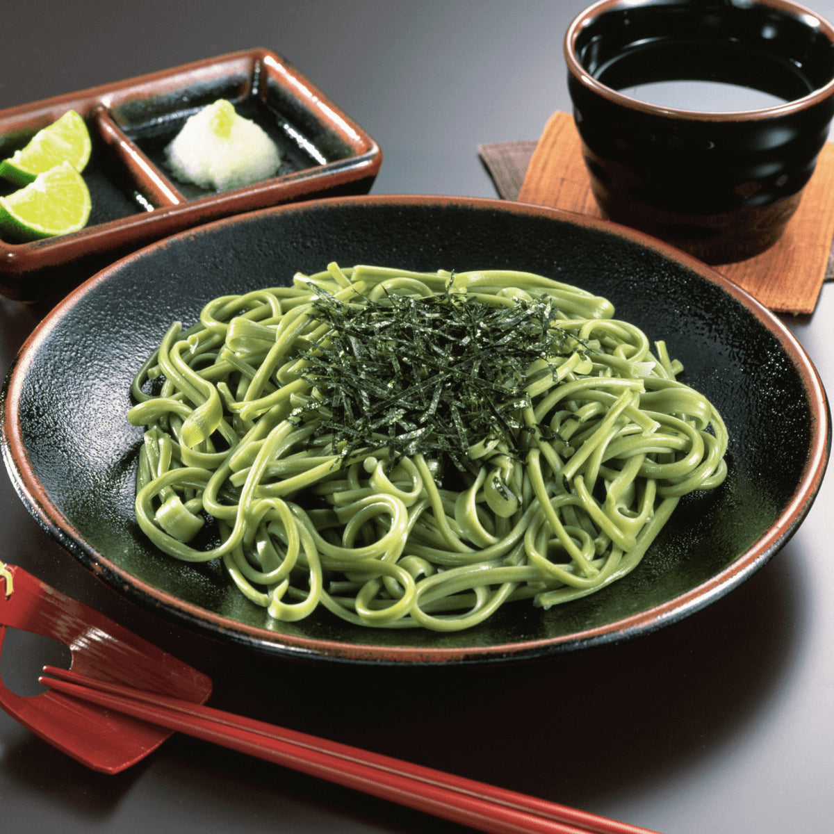 Honokuni Japanese Matcha Soba Buckwheat Noodles 240g