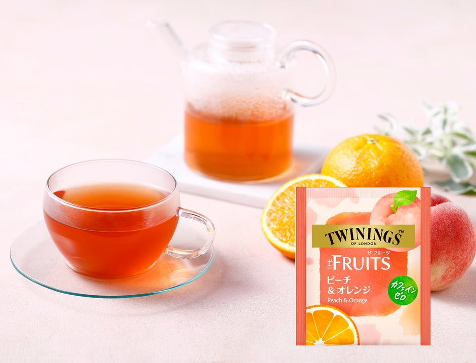 Twinings Fruits Tea Peach & Orange 10P - pack view 2