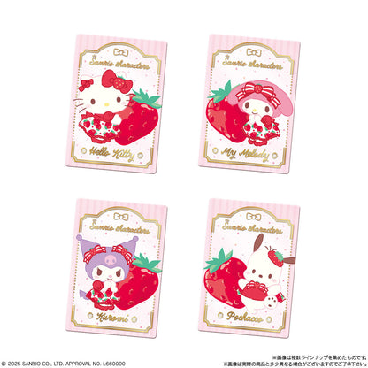 Bandai Sanrio Characters Wafer Vol.10 Strawberry News 50th Anniversary Edition 15g
