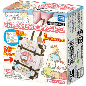 Takara Tomy Sumikkogurashi Tiny Suitcase Travel Edition Chewing Gum (Random) 1pc