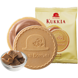 Akai Bohshi KUKKIA Gaufrette & Cookie Milk Chocolate Sandwich Biscuits 8 pcs