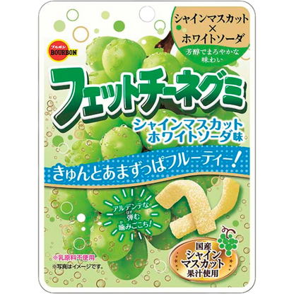 Fettuccine Gummy – Shine Muscat & White Soda Flavour 47g