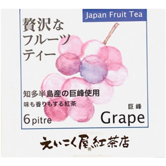 Eikokuya Japan Fruit Tea Kyoho Grape Tea 18g (6 Packs)