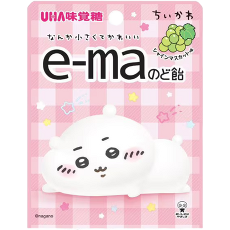 UHA E-ma Mikakuto Chiikawa Muscat Flavor Candy 23g