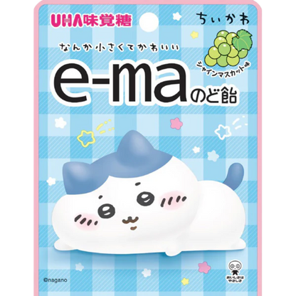 UHA E-ma Mikakuto Chiikawa Muscat Flavor Candy 23g
