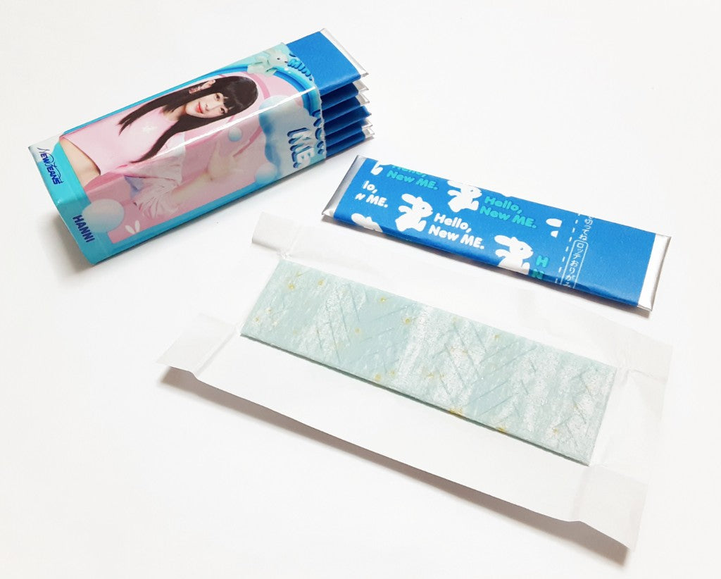 Lotte NewJeans Meets Itagum Soda Mint Chewing Gum 9pcs