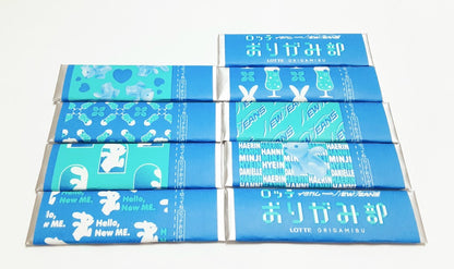 Lotte NewJeans Meets Itagum Soda Mint Chewing Gum 9pcs
