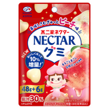 Fujiya Nectar Peach Juice Flavor Gummy Candy 54g