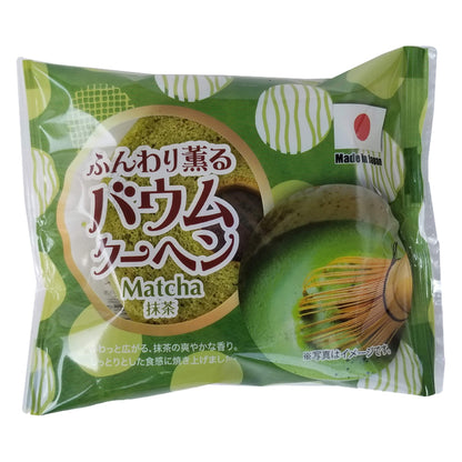 Marukin Soft And Moist Uji Matcha Baumkuchen Cake 1pc