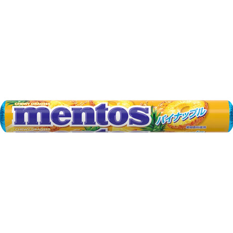 Mentos Chewy Dragees Pineapple Flavour Candy 37.5g