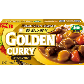 S&B Golden Curry Medium Hot 198g