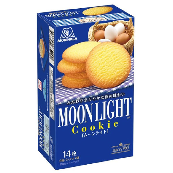Morinaga Moonlight Egg Butter Cookie 14pcs