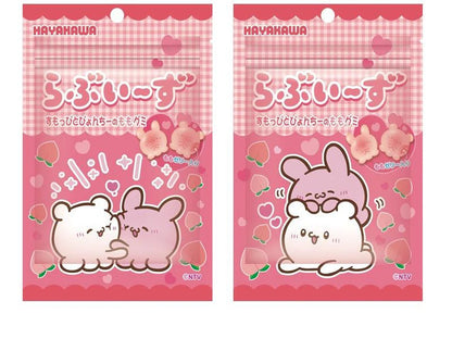 Hayakawa Lovisia Smoopie & Pyonchi Peach Gummy With Jelly Filling 35g