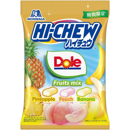 Morinaga Hi-Chew Fruits Mix Dole Limited Edition Chewy Candy 68g