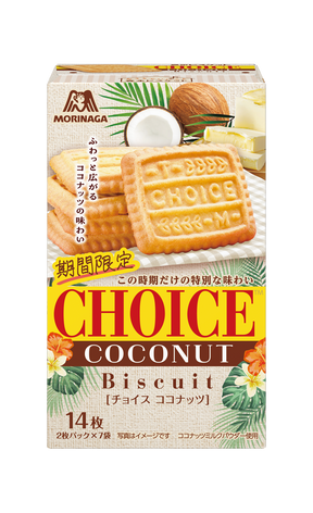 Morinaga Choice Coconut Butter Biscuits 14 Pieces
