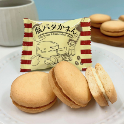 Takara Salt Butter & Camembert Cheese Sandwich Cookies 102g