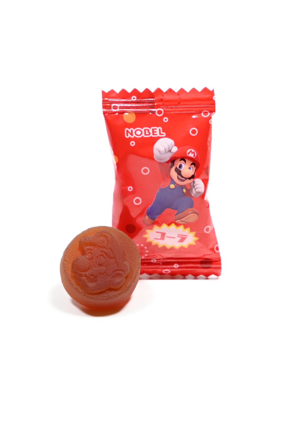 Nobel Super Mario Cola and Melon Soda Gummy 85g