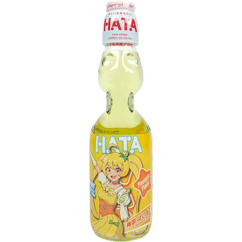 Hata Ramune Drink Pineapple Flavour Nangoku Pine 200ml