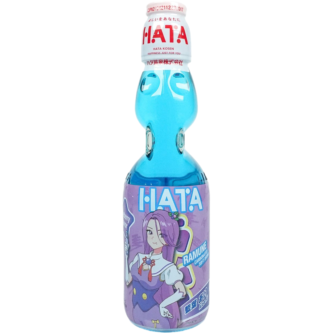 Hata Ramune Drink Blueberry Flavour Aiba Ai 200ml