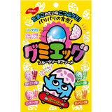 Nobel Gummy Egg Assorted Fruit Soda Flavors Crunchy Candy 40g