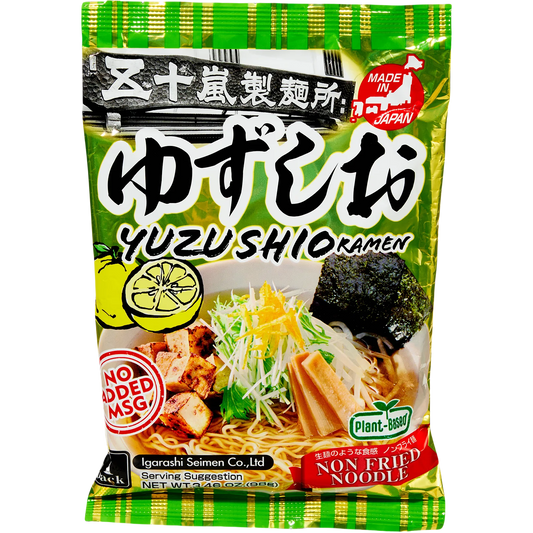 Igarashi Seimen Plant Based Yuzu Salt Ramen 98G